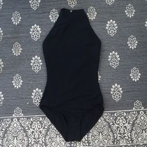 Mariia Black Leotard